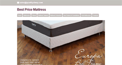 Desktop Screenshot of bestpricemattress.com